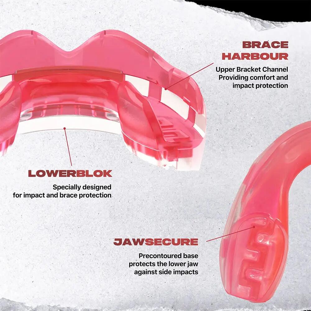 Protège-dents - orthodontique Ice Pink 2/7