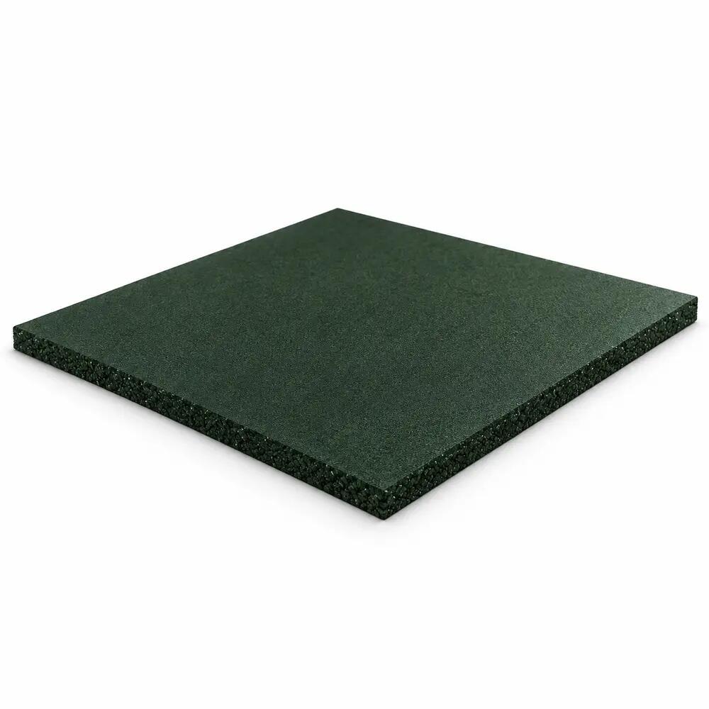 ARQUICAUCHO Losetas de Caucho para Gimnasio Pack 20. 1x1m x 15mm Verde 4/10