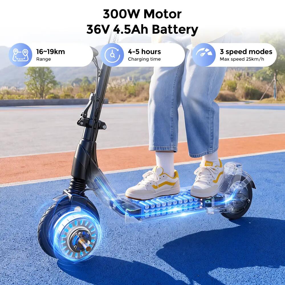 Patinete eléctrico para niños iScooter iK5LR con batería de 36 V y 4,5 Ah 3/6