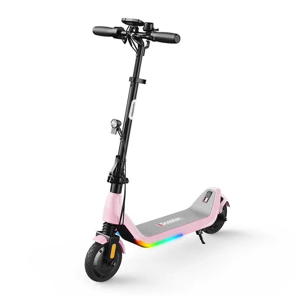 Trotinete elétrica infantil iK5LR com suspensão dianteira e bateria de 36 V 4/6