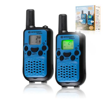 YOUNGSTER Set de 2 Walkies-Talkies avec grande portée jusqu'à 6 km et fonction