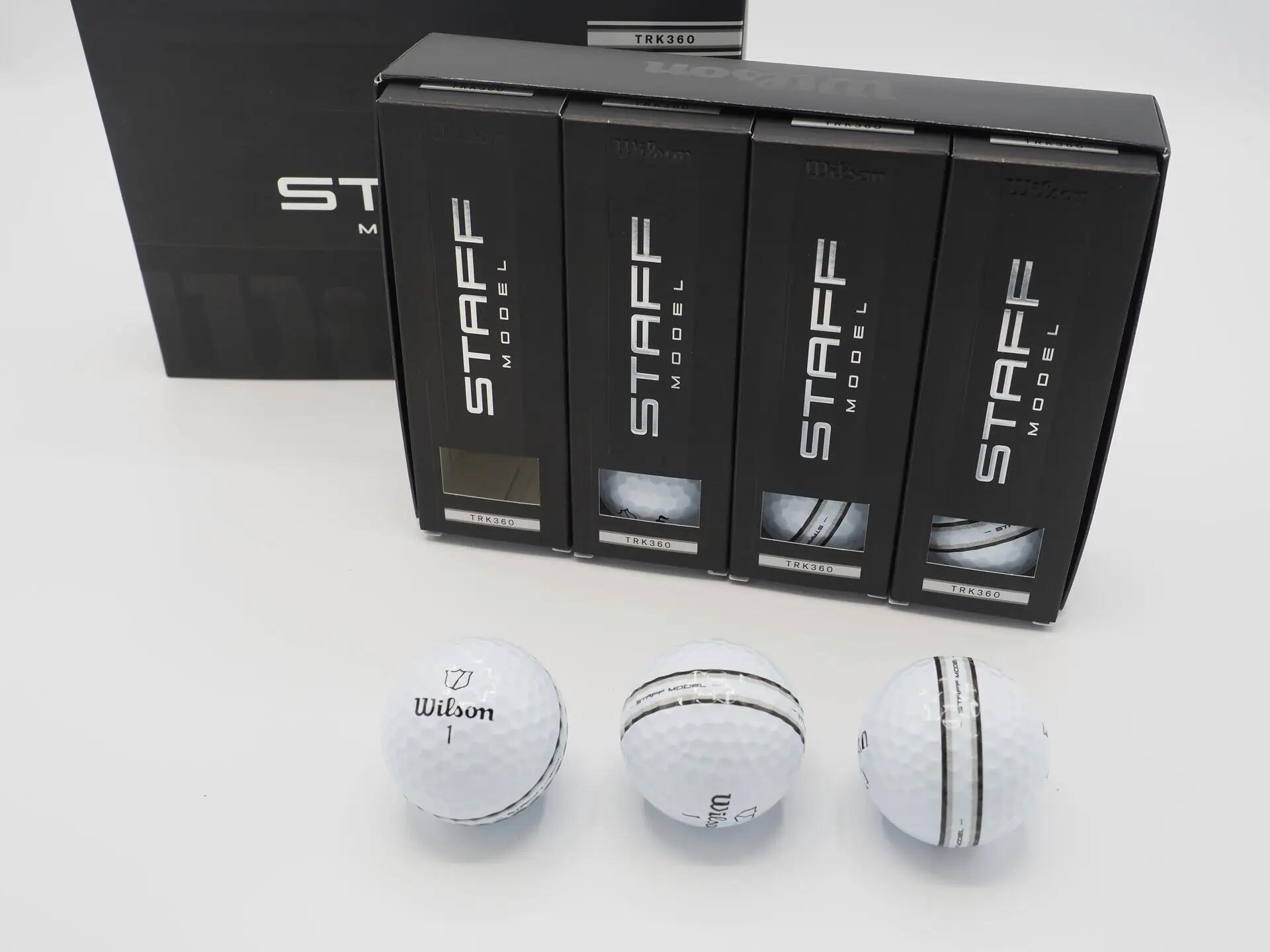 Balles de golf blanches Wilson Staff Model TRK360 8/8