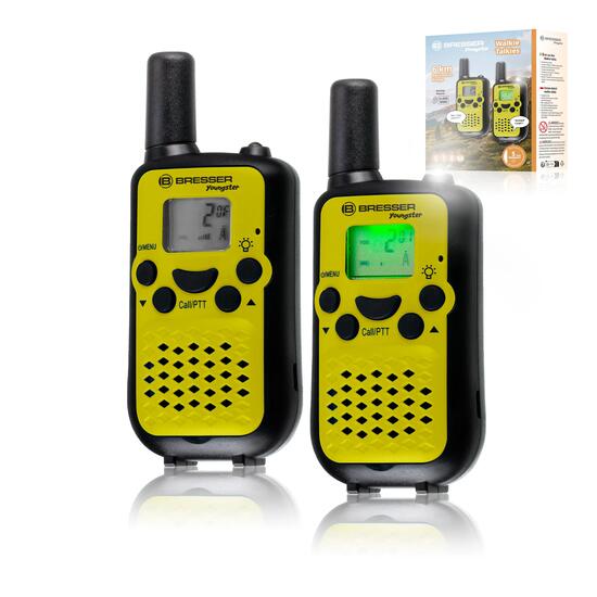 YOUNGSTER Set de 2 Walkies-Talkies avec grande portée jusqu'à 6 km et fonction