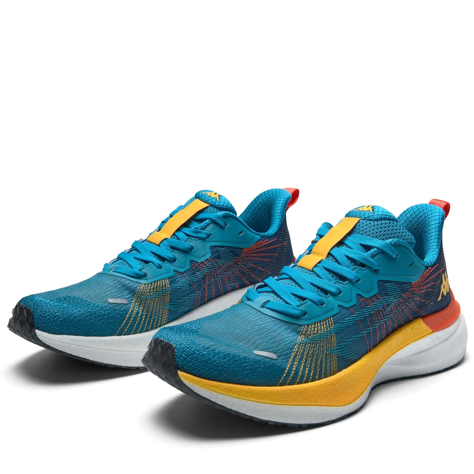Zapatilla de running Kappa Sprint – Turquesa y amarilla 5/5