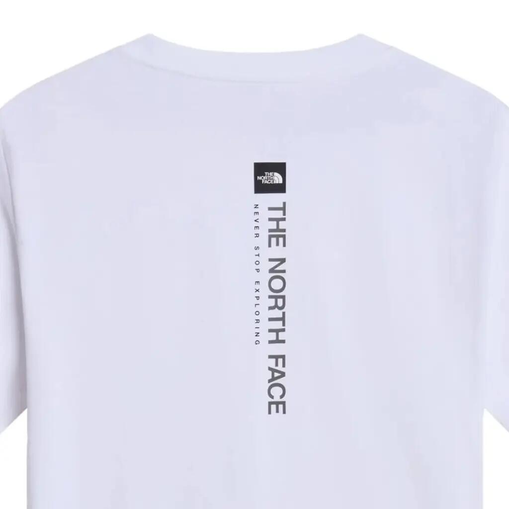 T-shirt The North Face Model M Vertical Reg Ss Tee Kleur Wit 3/5