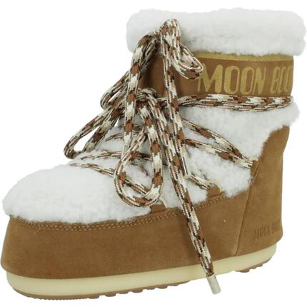 Buty MOON BOOT MB ICON LOW SHEARLING Jasnobrązowy