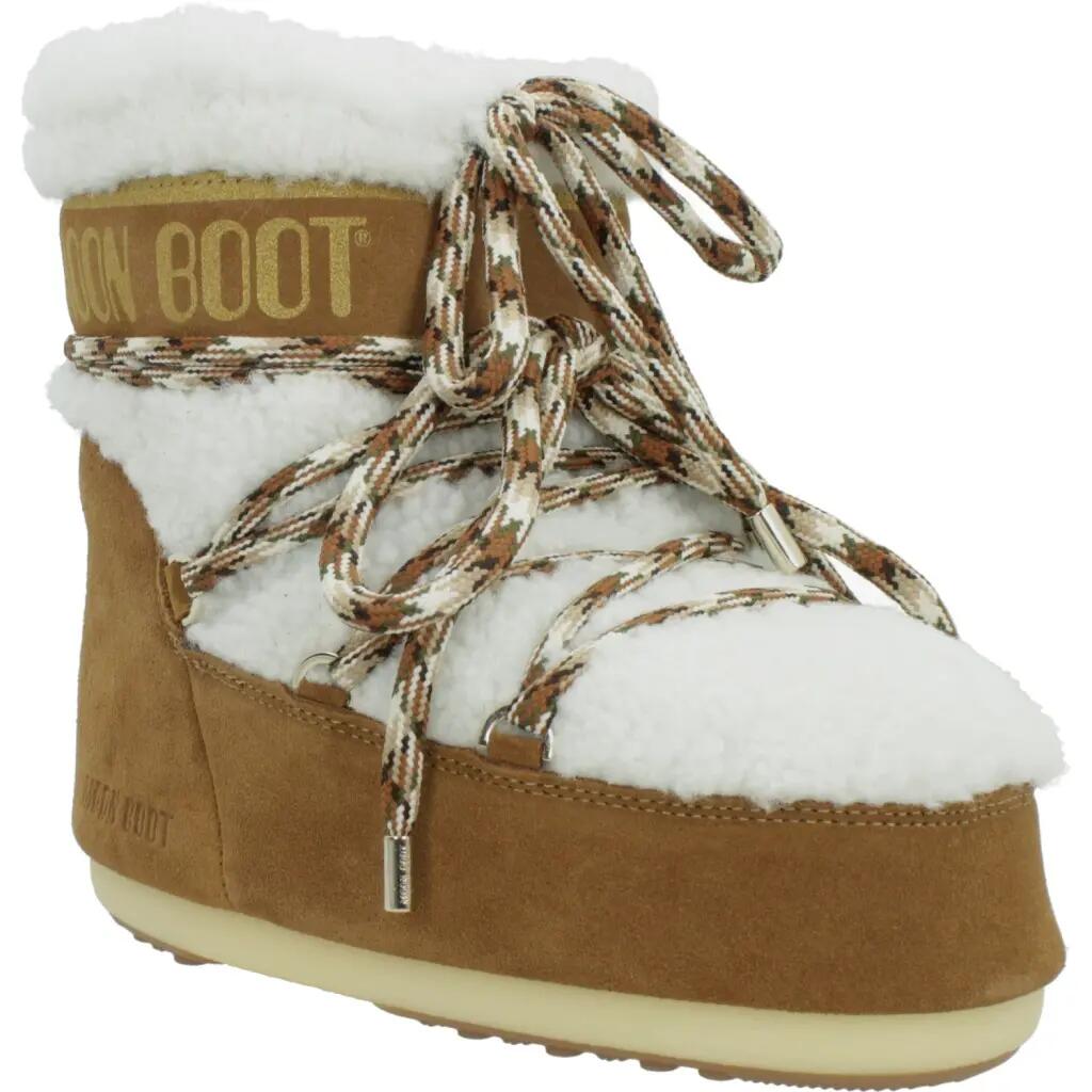 Buty MOON BOOT MB ICON LOW SHEARLING Jasnobrązowy 5/5