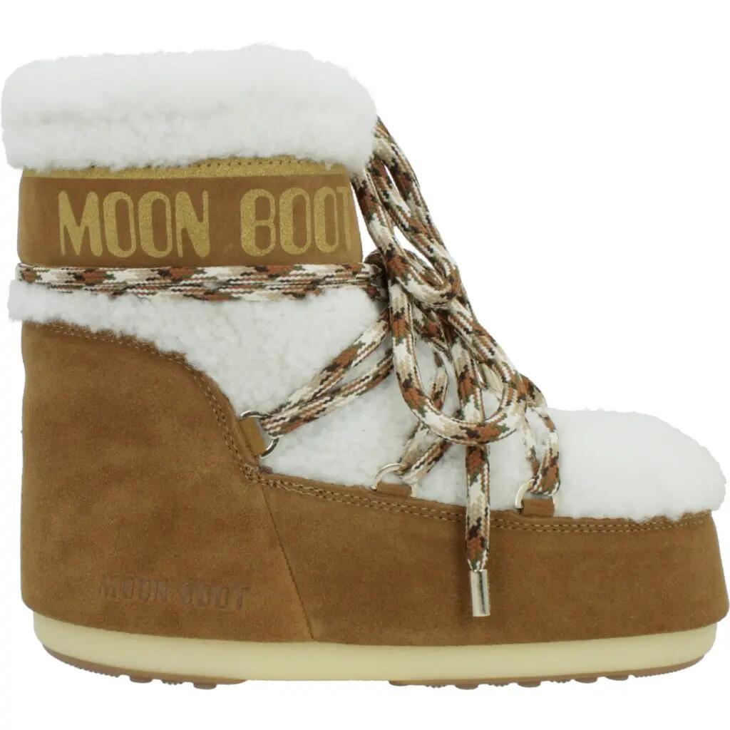 Buty MOON BOOT MB ICON LOW SHEARLING Jasnobrązowy 4/5