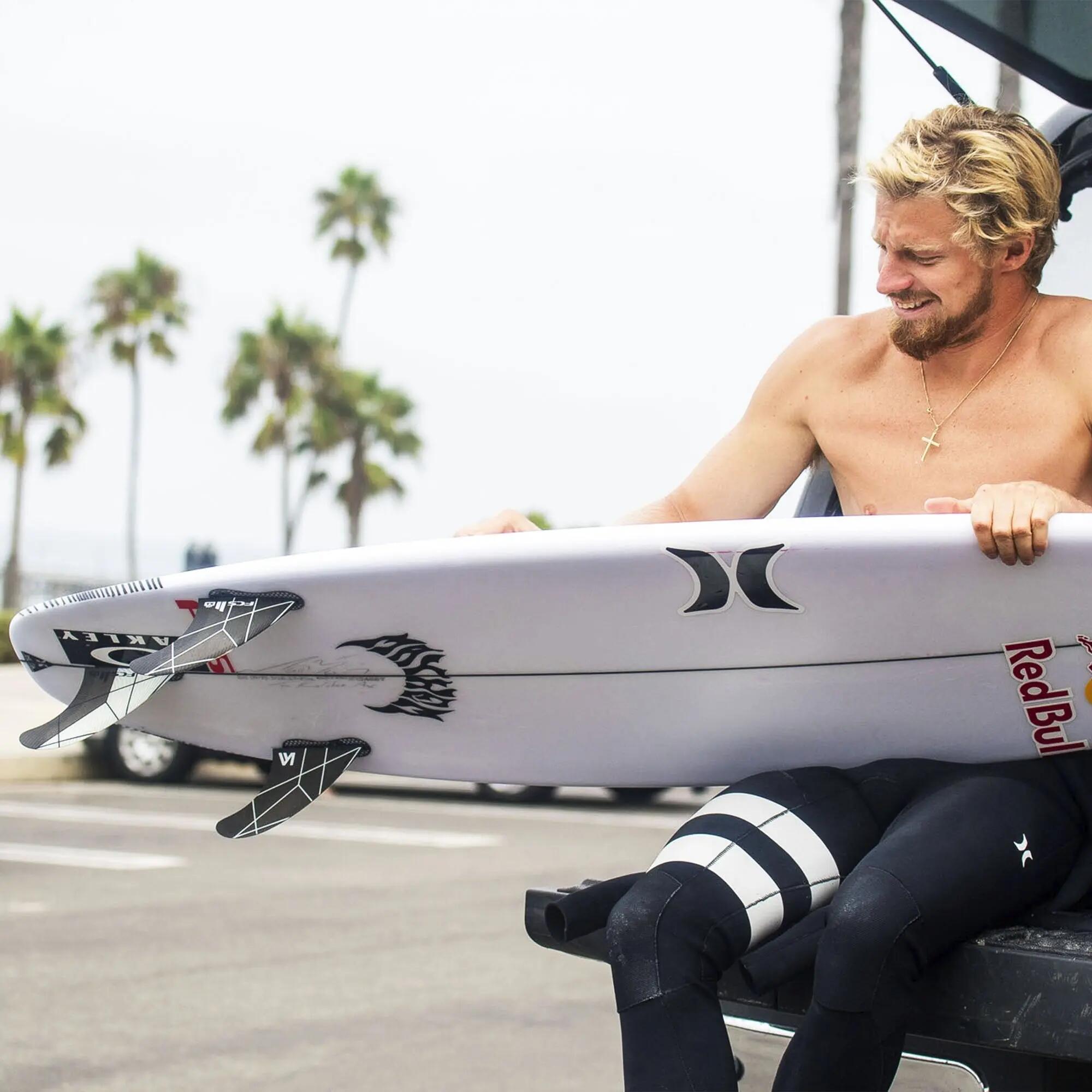 Surfvinnen - Kolohe Andino PC - Zwart/Zuur - Groot - 6/7