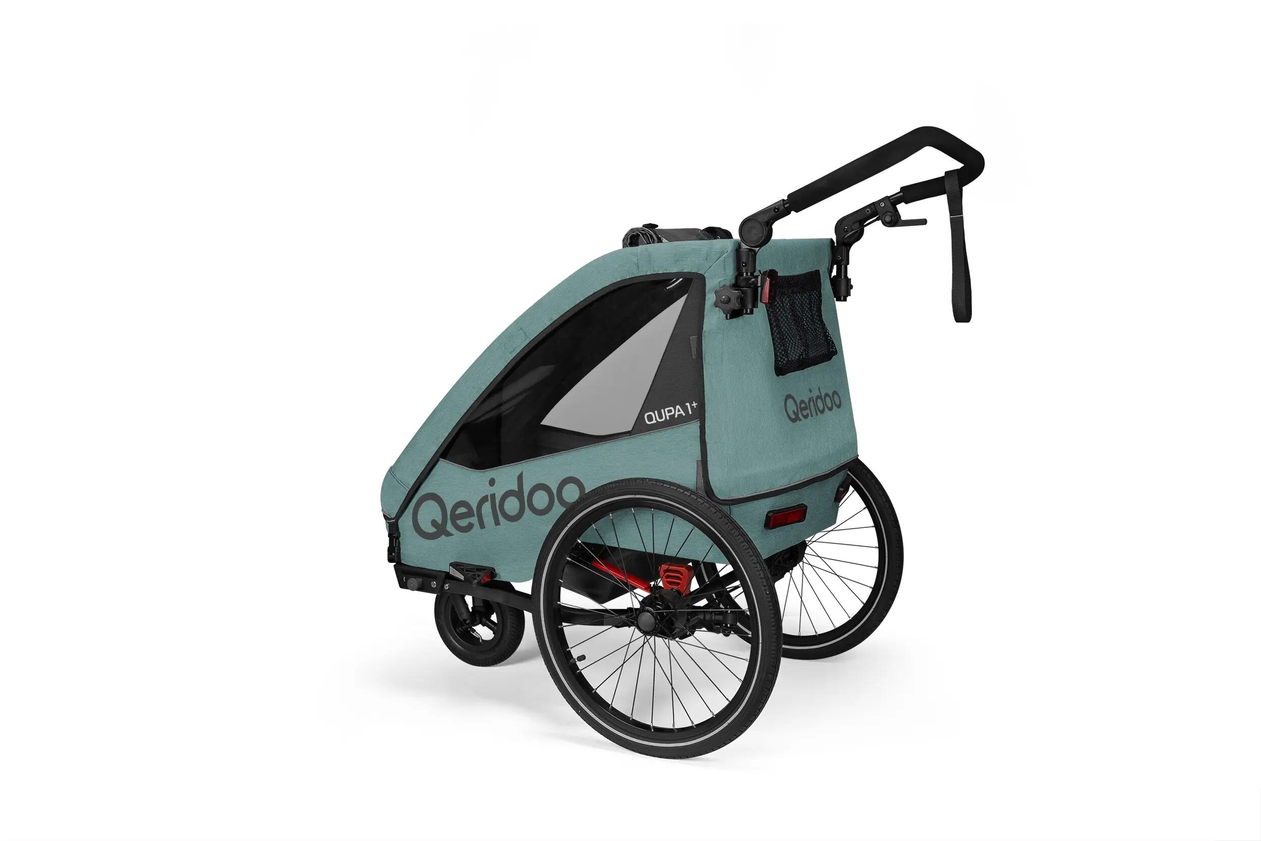 Remorque pour vélo QUPA 1 Plus, bleu minéral 5/5