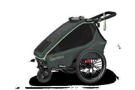 Fahrradanhänger Kidgoo 1 Forest Green