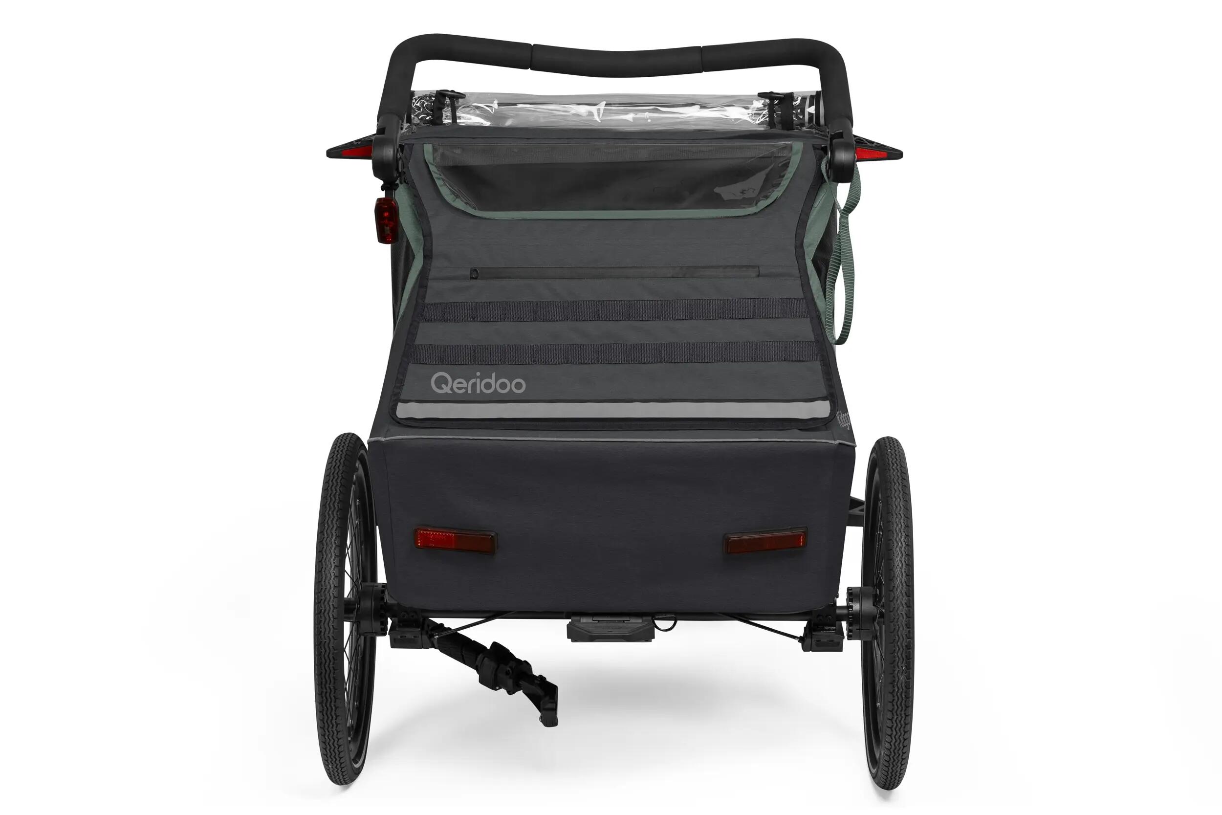 Remorque vélo Qeridoo Kidgoo 2 Lite Ivy Green 5/5