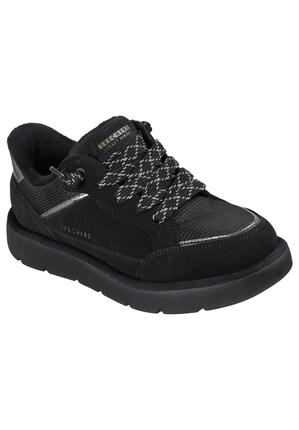 Skechers Damen Keepsakes Cozy Street Hiker EZ Slip Ins Sneaker Schwarz