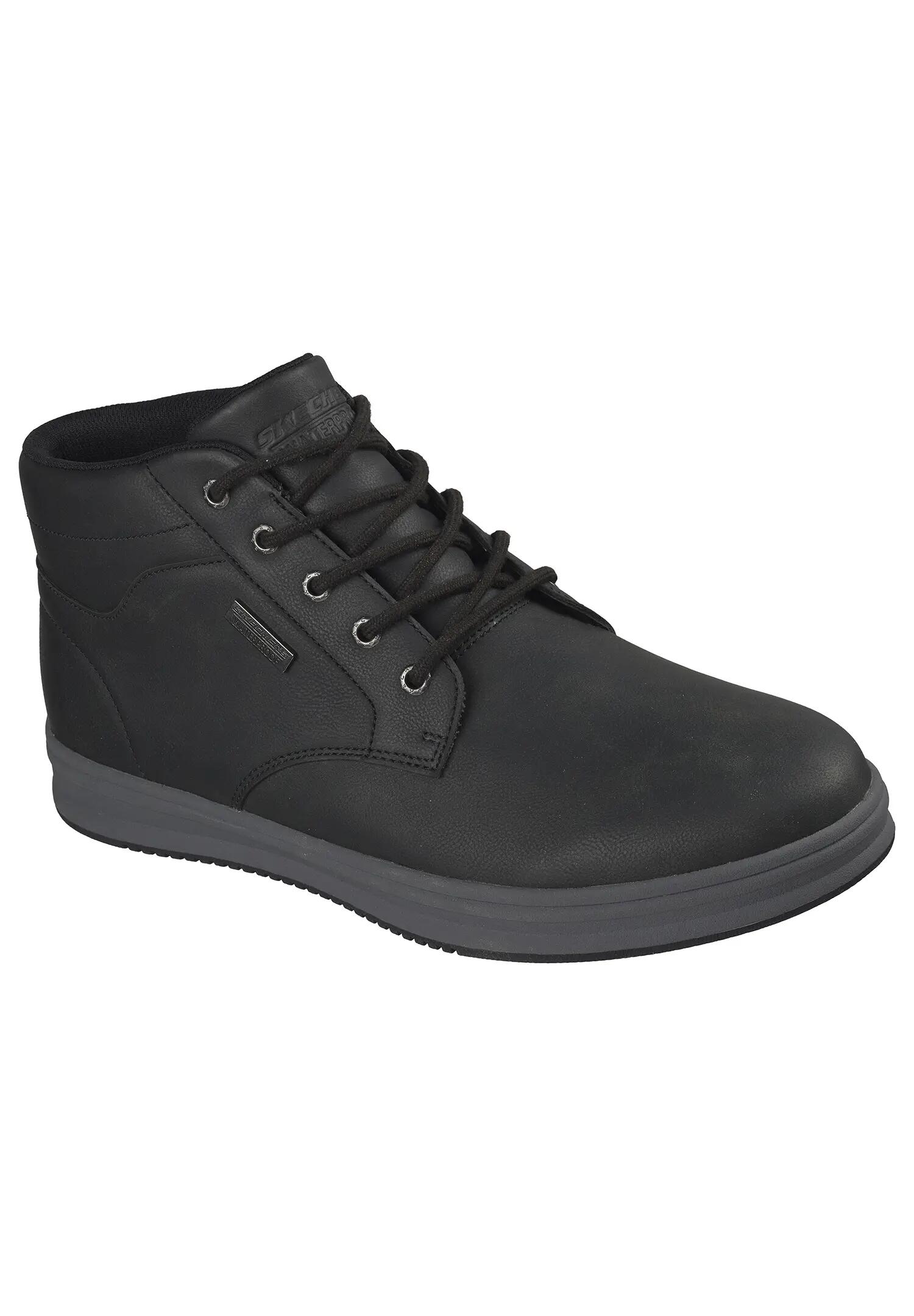 Skechers Herren Palmiro Wallace Sneaker 211461 BLK Schwarz 4/5