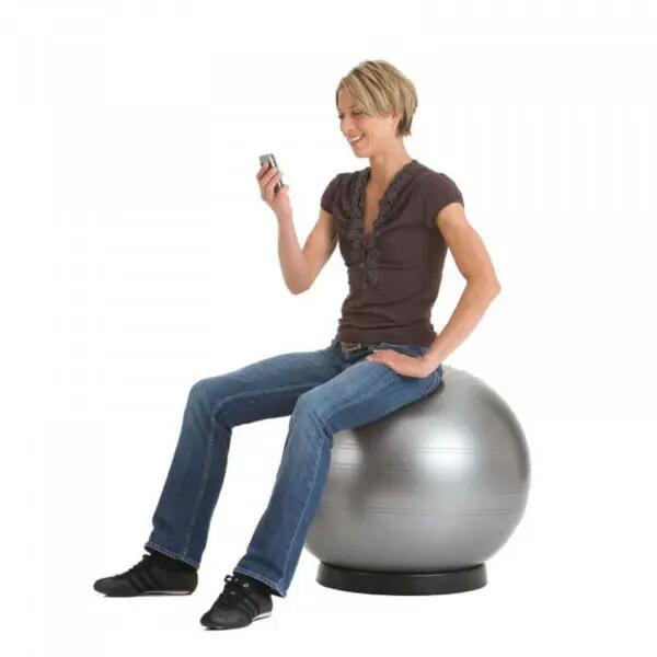 Zitbal - Fitness - Ergonomisch, Anti-Burst - Togu ABS - Grijs 2/2