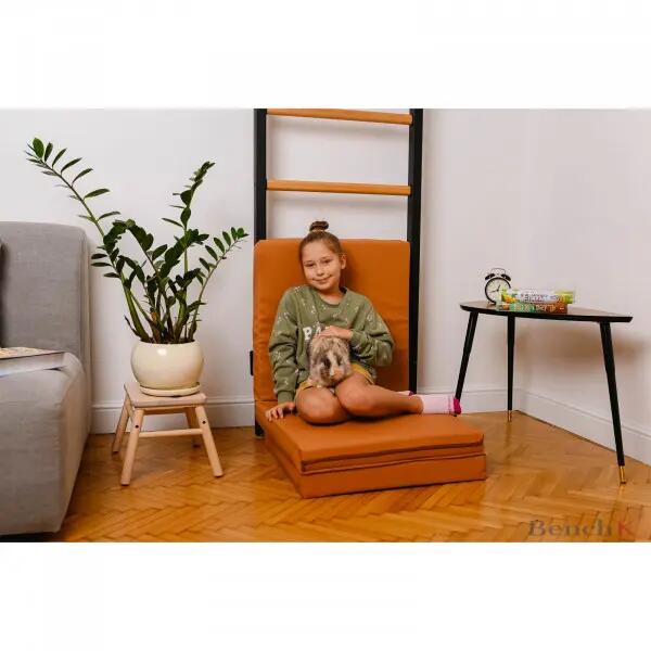 Colchão de Ginástica Dobrável BenchK – Castanho 8/9