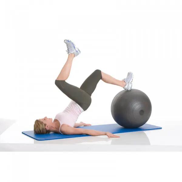 Gymnastiekbal - Fitness - Antislip - Togu Powerball Challenge ABS - Zilvergrijs 6/6