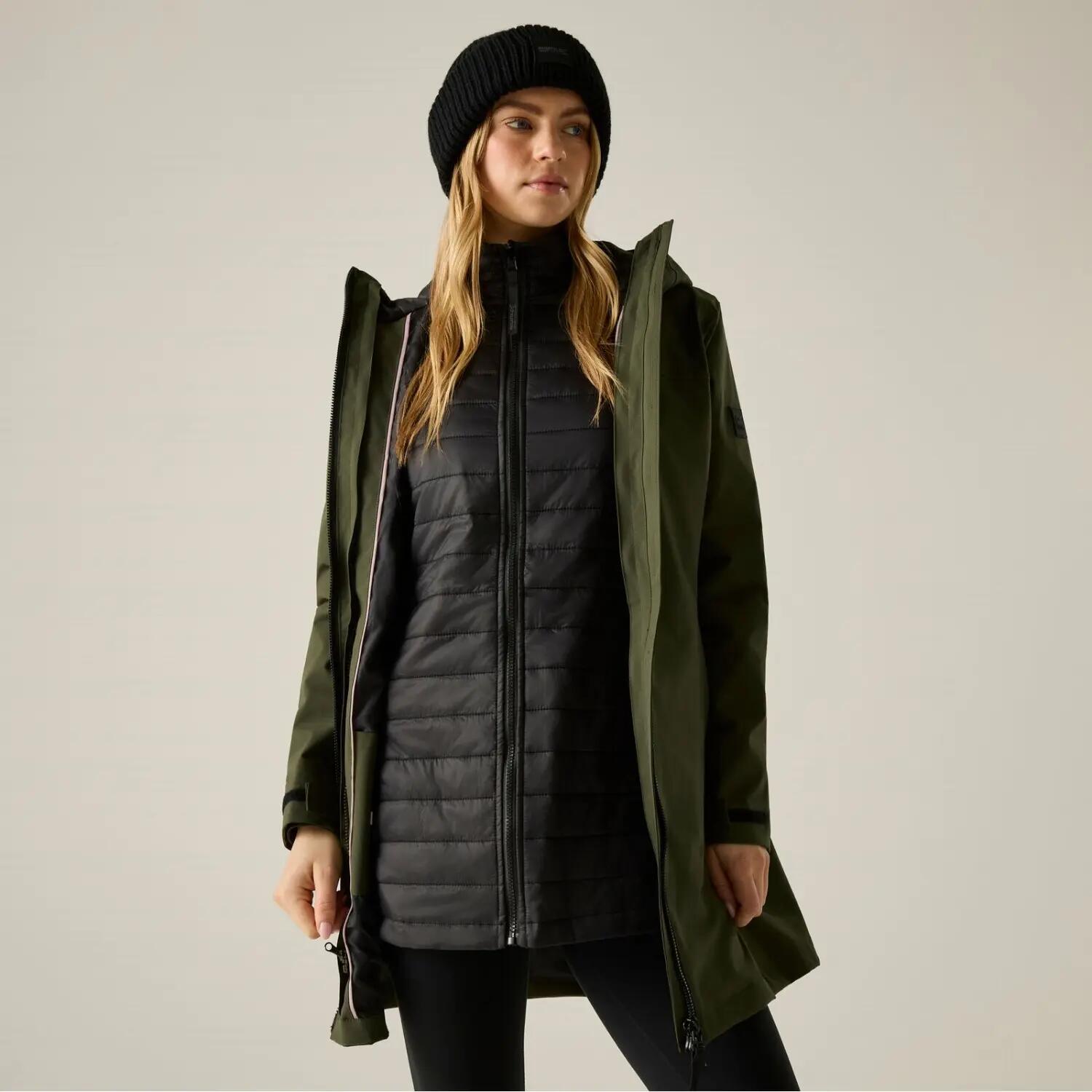 Veste imperméable 3 en 1 femme Regatta Denbury 3/7