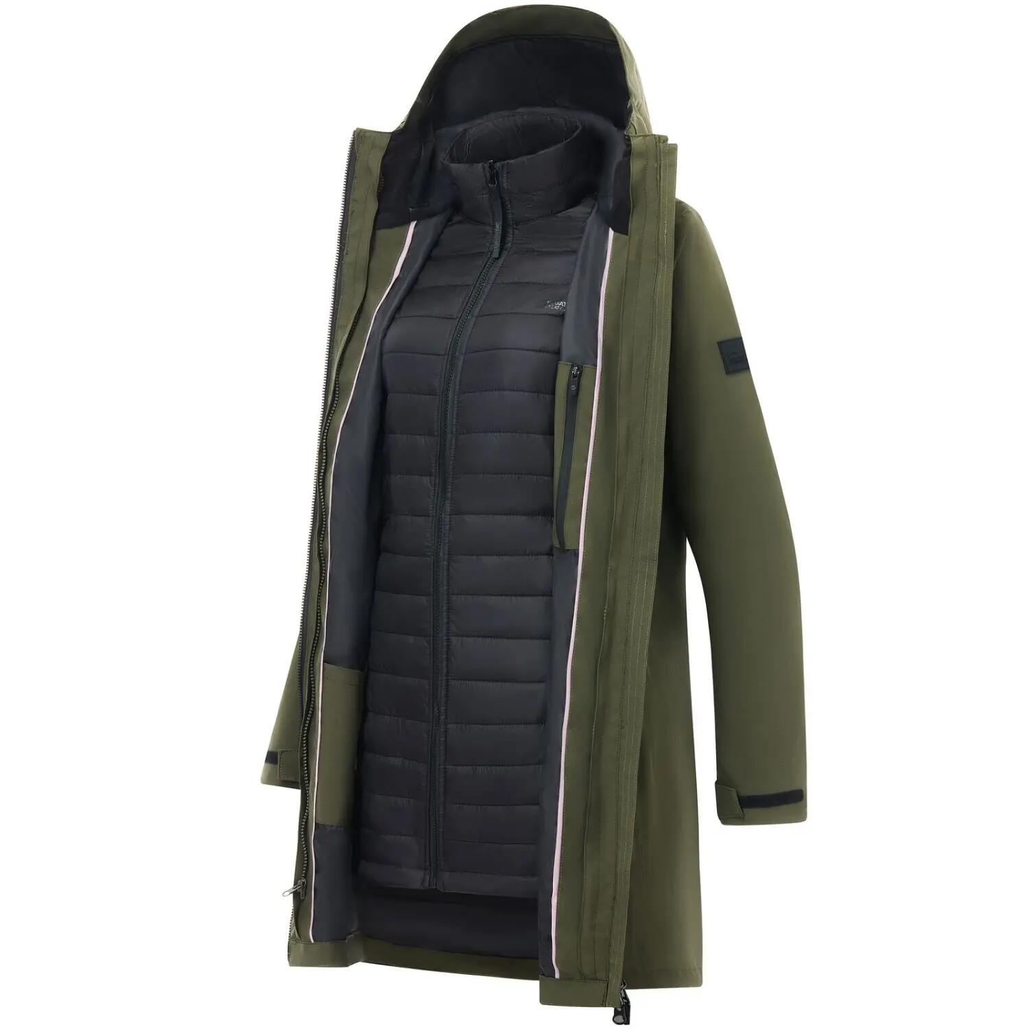 Veste imperméable 3 en 1 femme Regatta Denbury 2/7