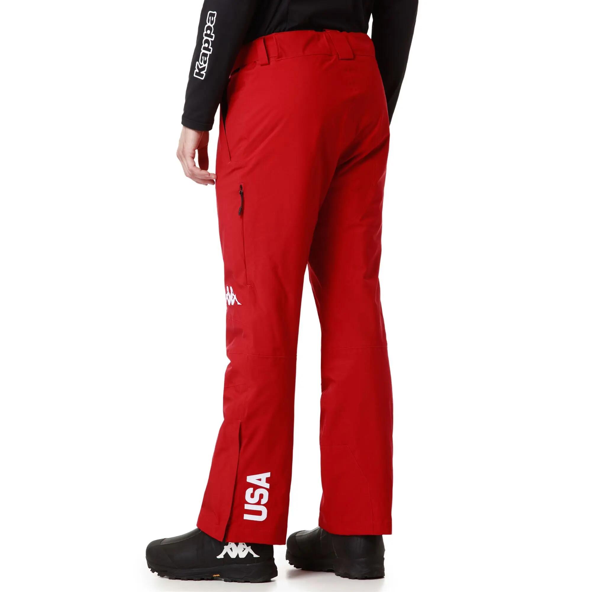 Pantalon de survêtement pour homme rouge pour ski 6/6