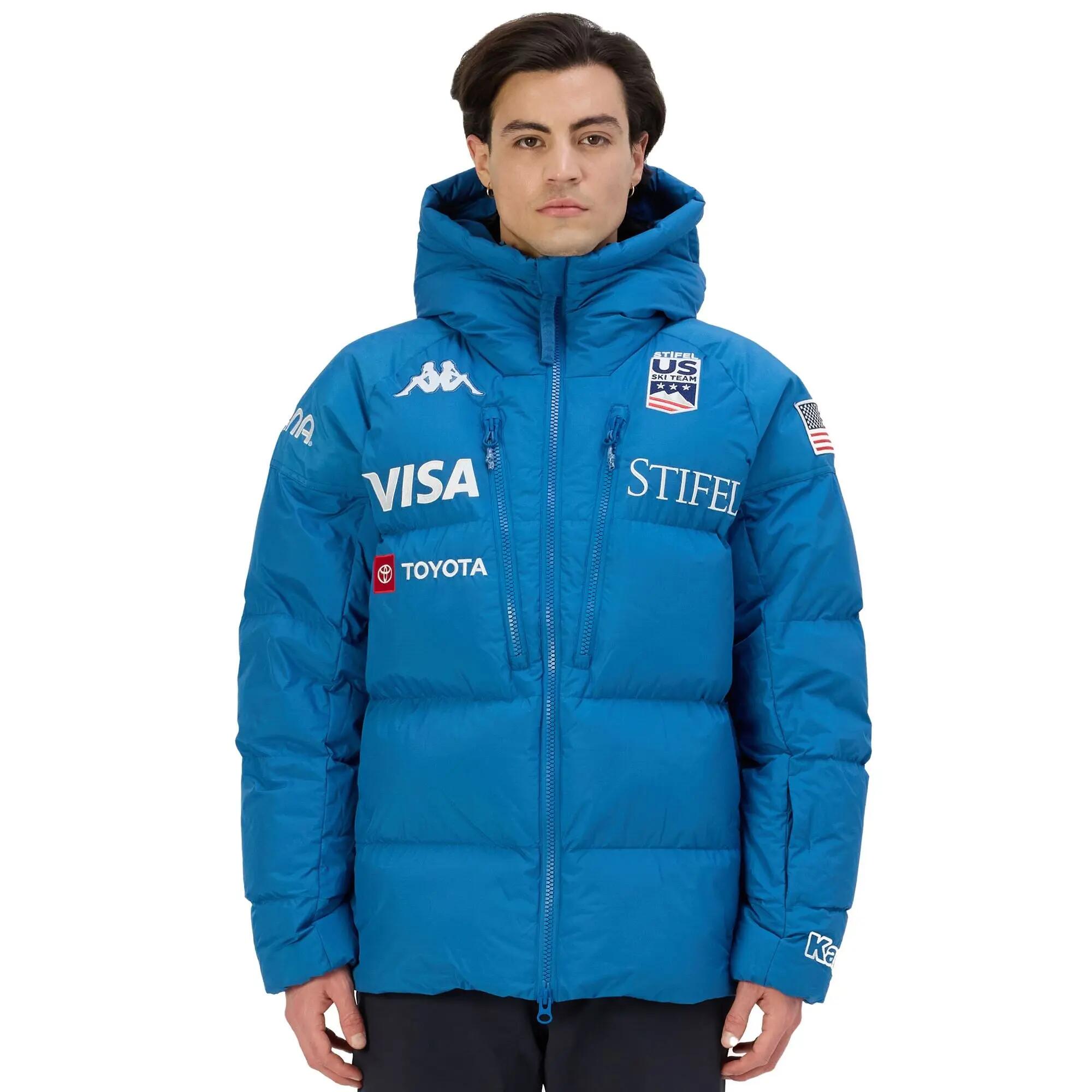 Blouson pour homme bleu pour ski 4/6