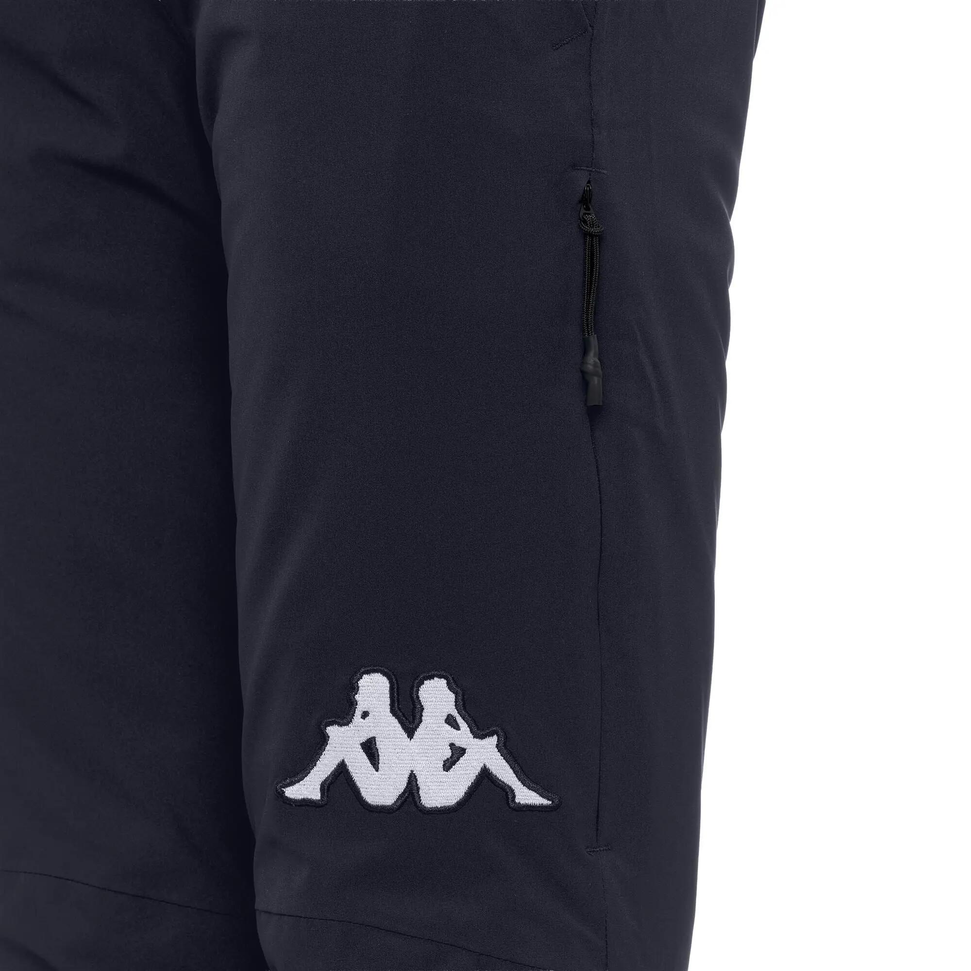 Pantaloni tuta da donna in poliestere blu da sci 4/6
