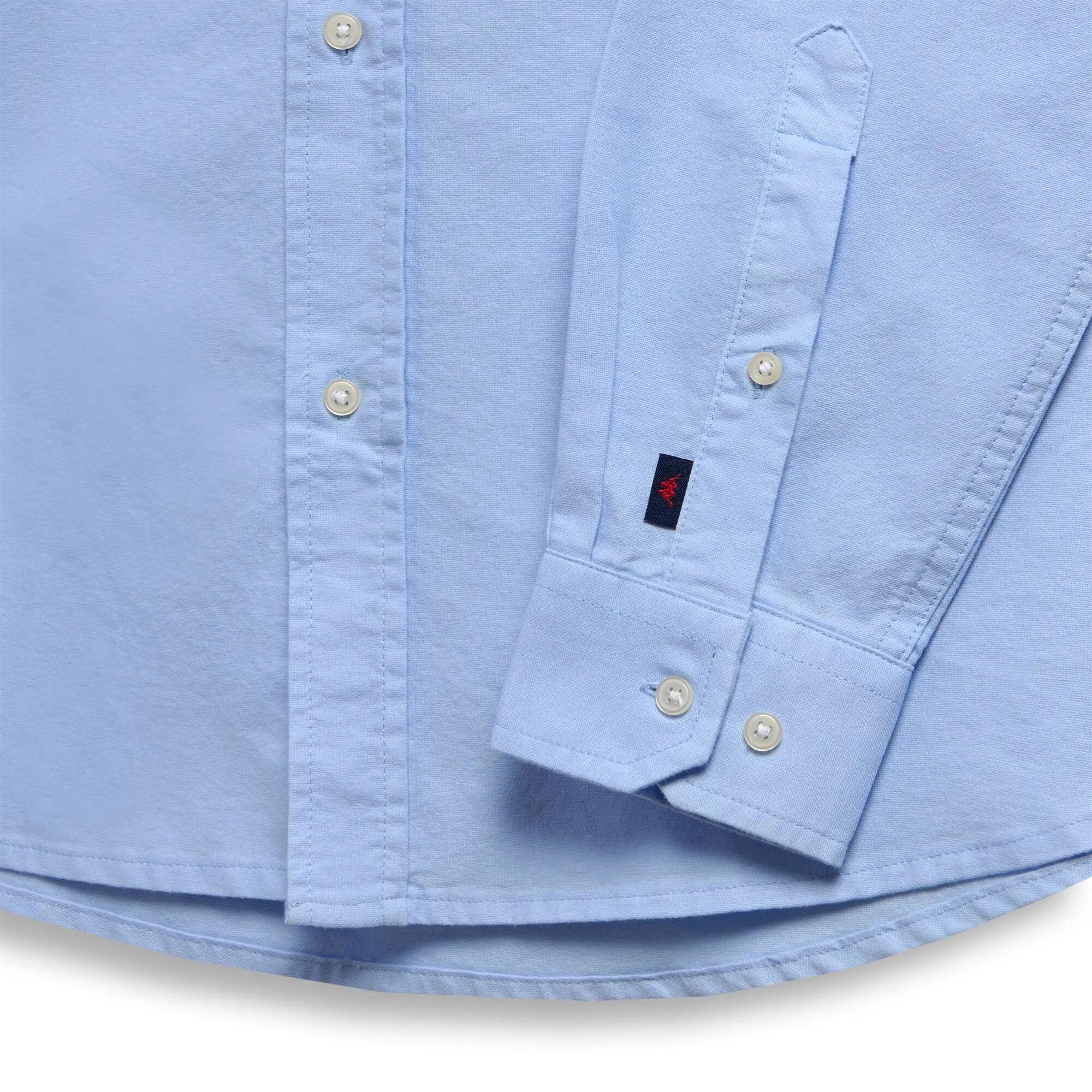 Camicia da uomo in cotone blu da lifestyle 3/3