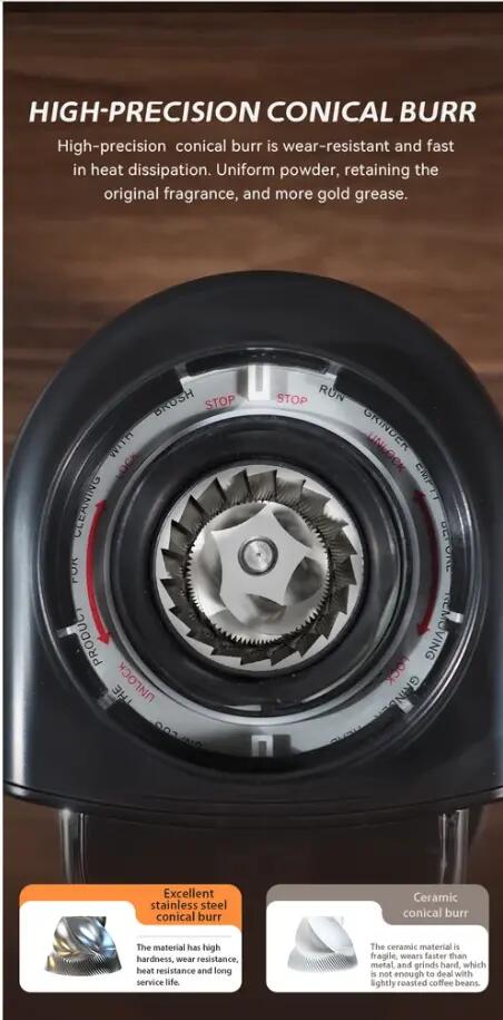 Automatický mlynček na kávu HiBREW G3A s 31 stupňami nastavenia 11/14