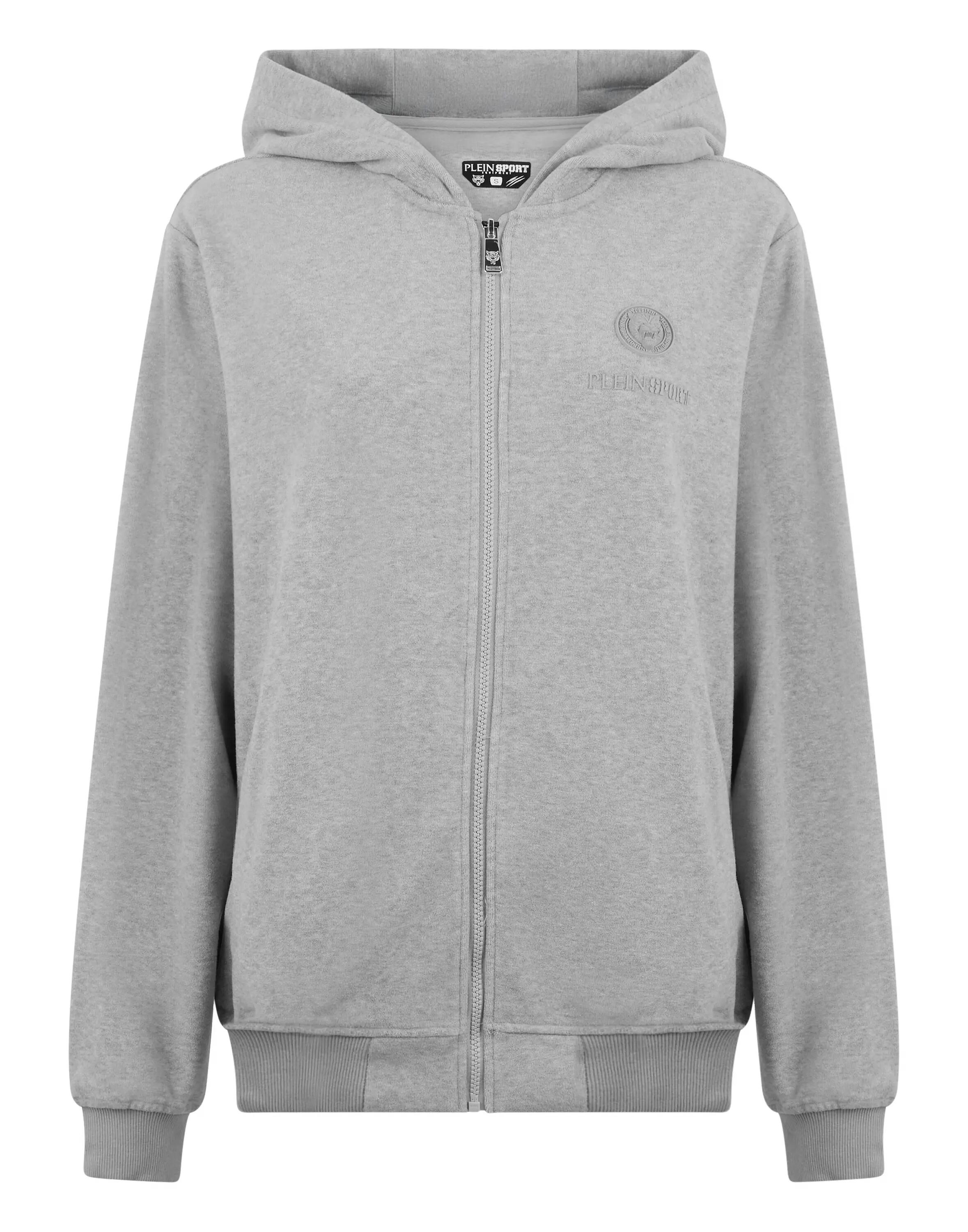 Felpa Con Zip E Cappuccio Men 3/5