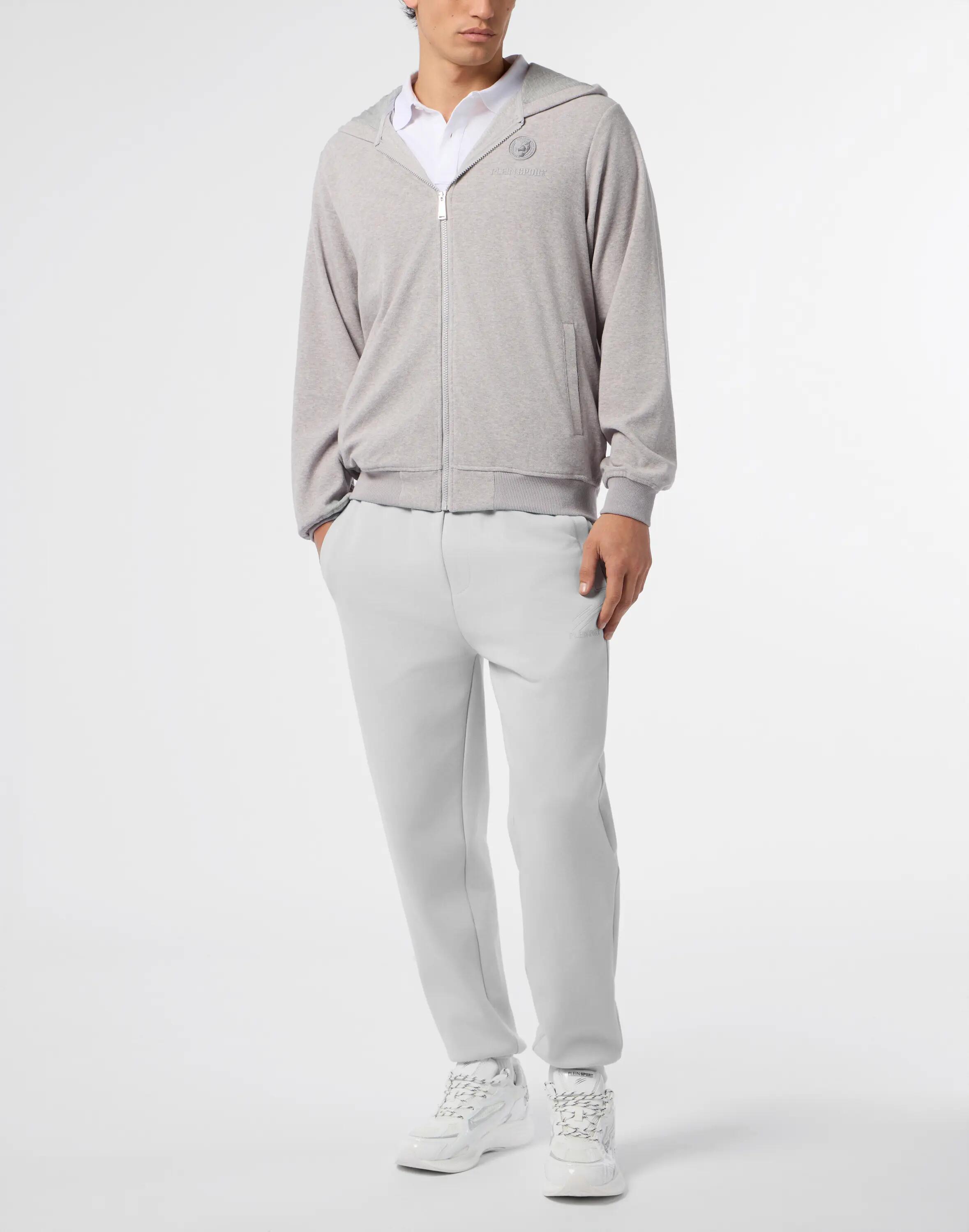Felpa Con Zip E Cappuccio Men 2/5