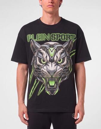 Kurzarm-Rundhals-T-Shirt TIGER Men