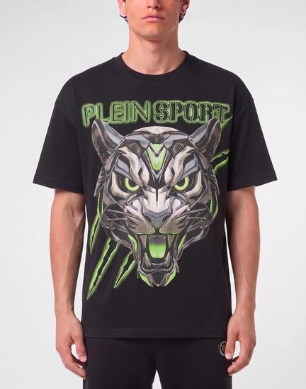 Kurzarm-Rundhals-T-Shirt TIGER Men
