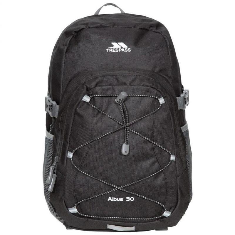 Albus 30 Liter Freizeit Rucksack Damen und Herren Schwarz