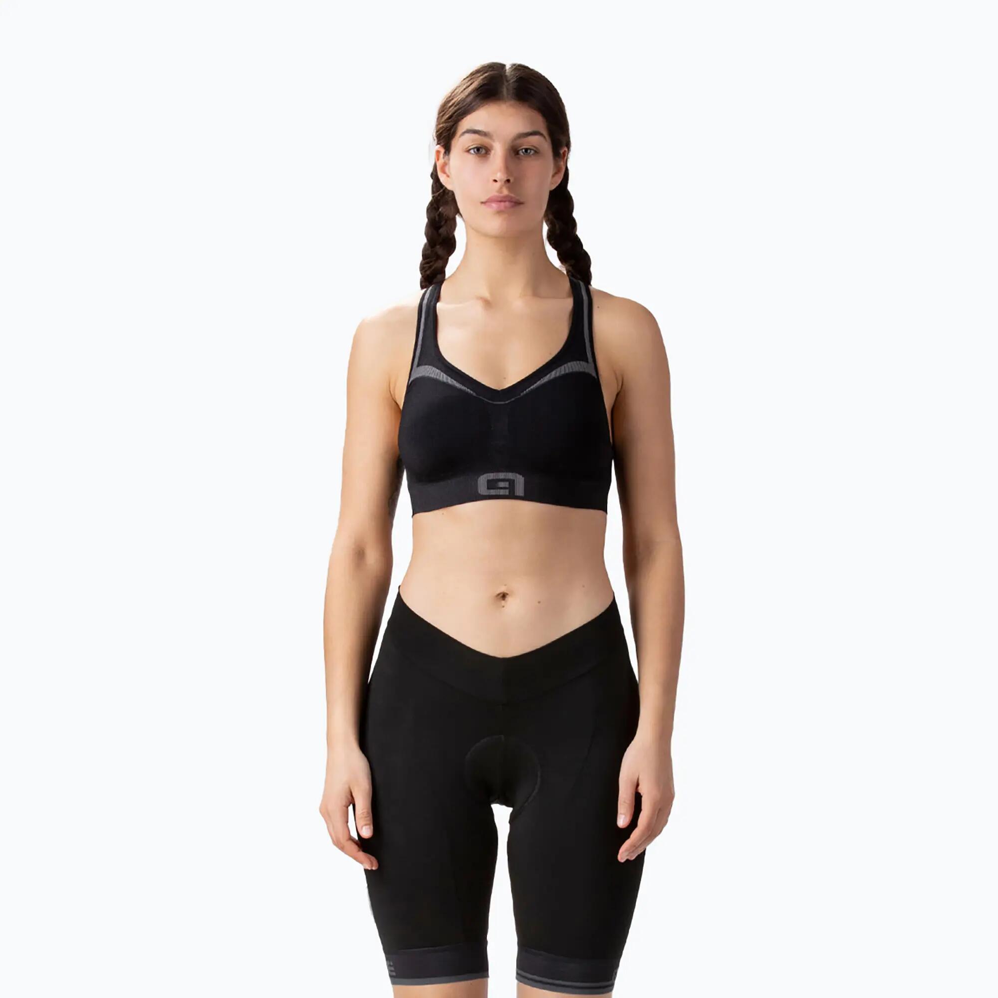 Alé Classico LL Damen-Trägerhose Schwarz / Grau 2/6