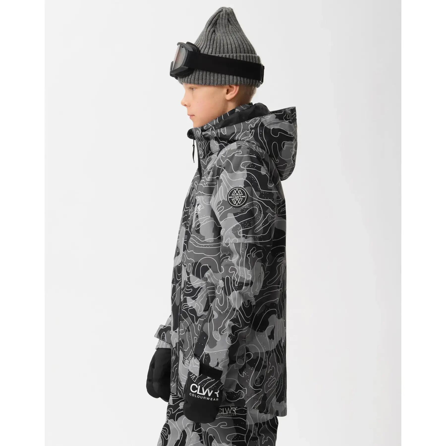 Kurtka snowboardowa dla dzieci Colourwear Pow 2/4