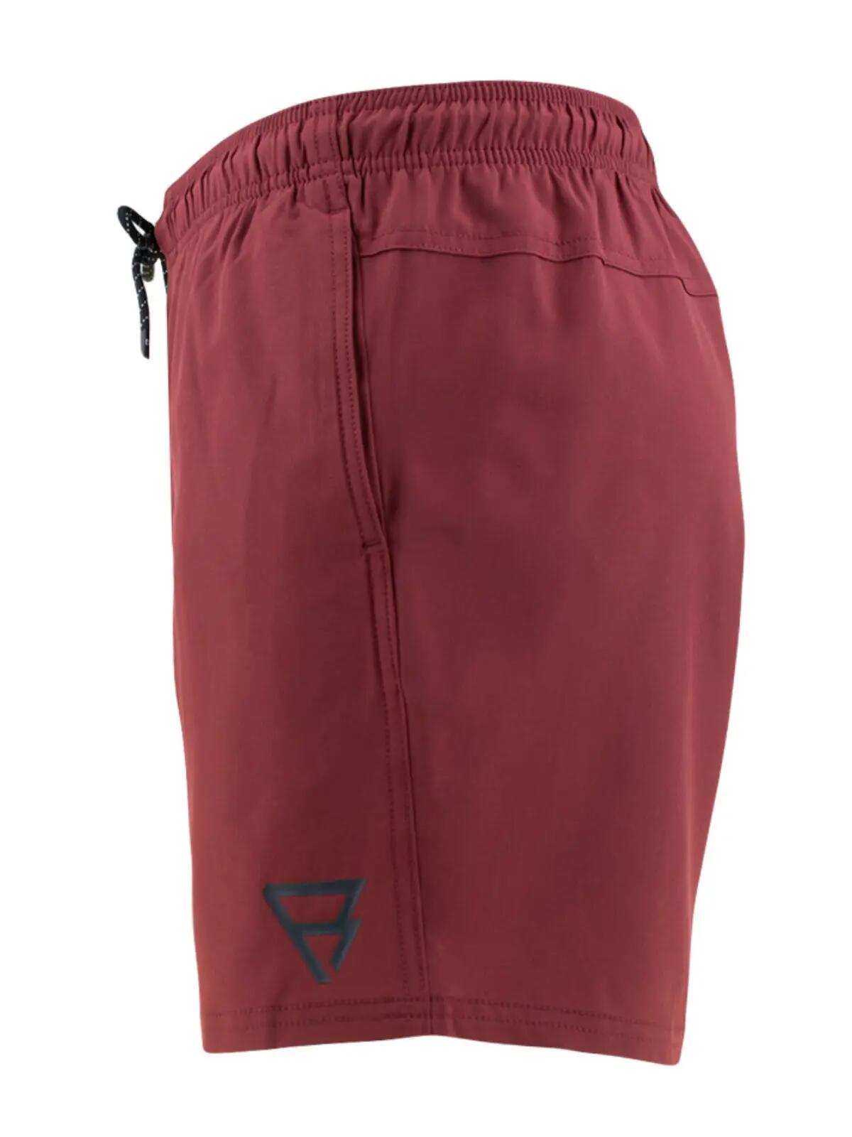 Short de bain homme avec fermeture éclair Iconic Rouge 7/7