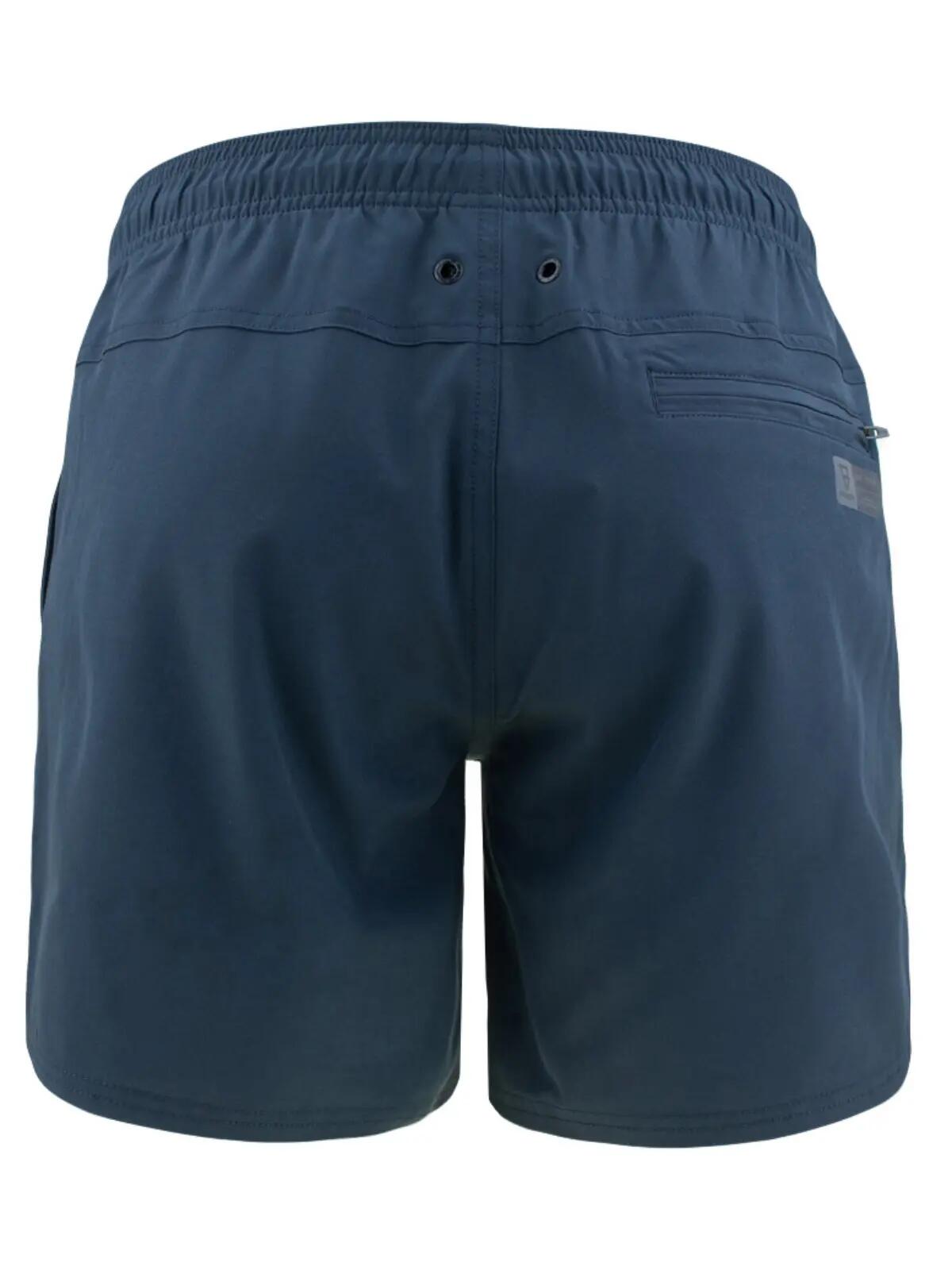 Short de bain homme Iconic Bleu avec fermeture éclair 7/7