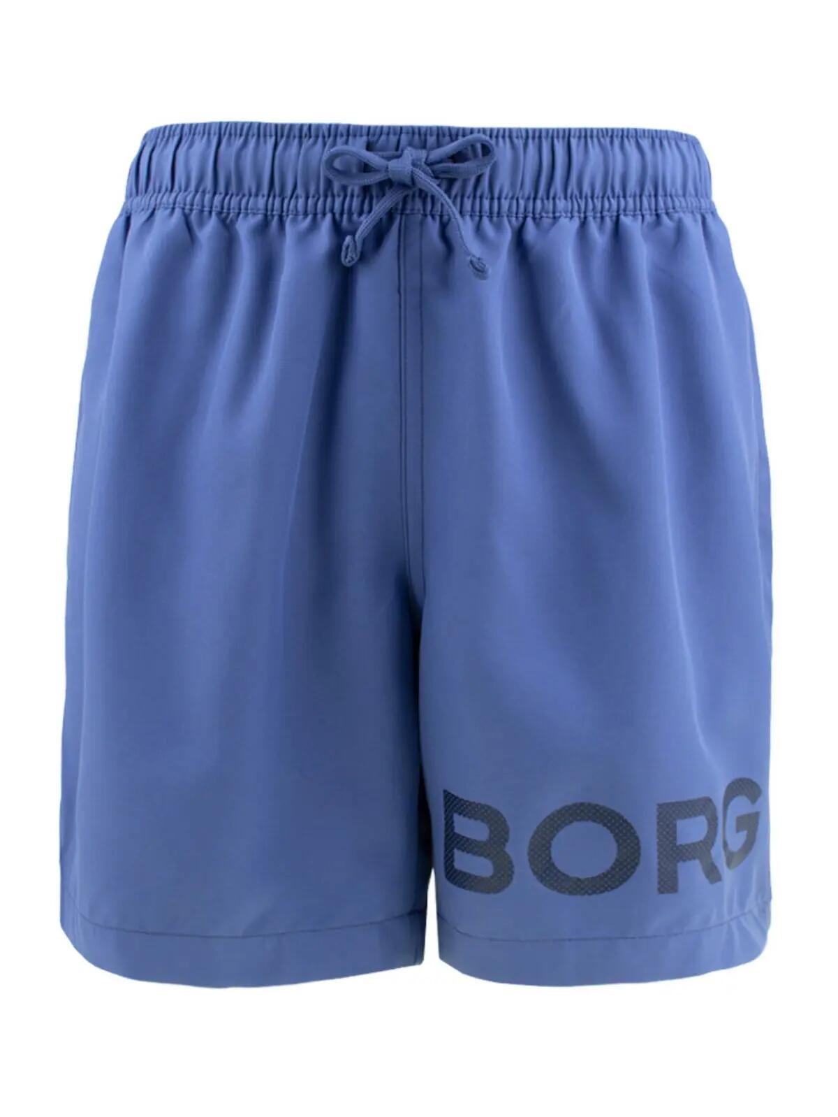 Short de Bain Enfant Björn Borg Logo Bleu III 1/7