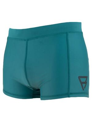Heren zwemboxer samier logo groen