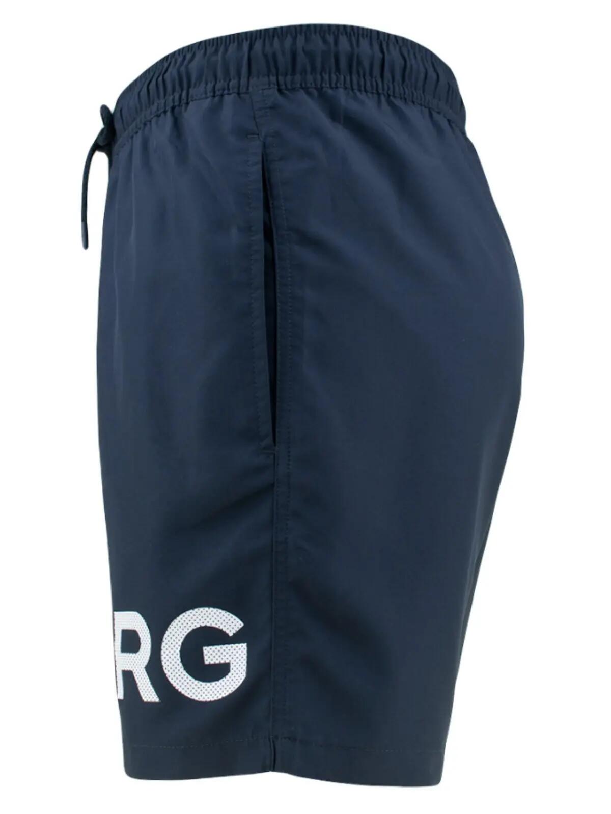 Heren Zwemshort Borg Logo Blauw 7/7