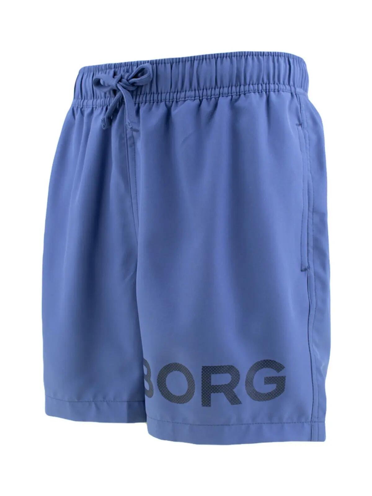 Short de Bain Enfant Björn Borg Logo Bleu III 6/7