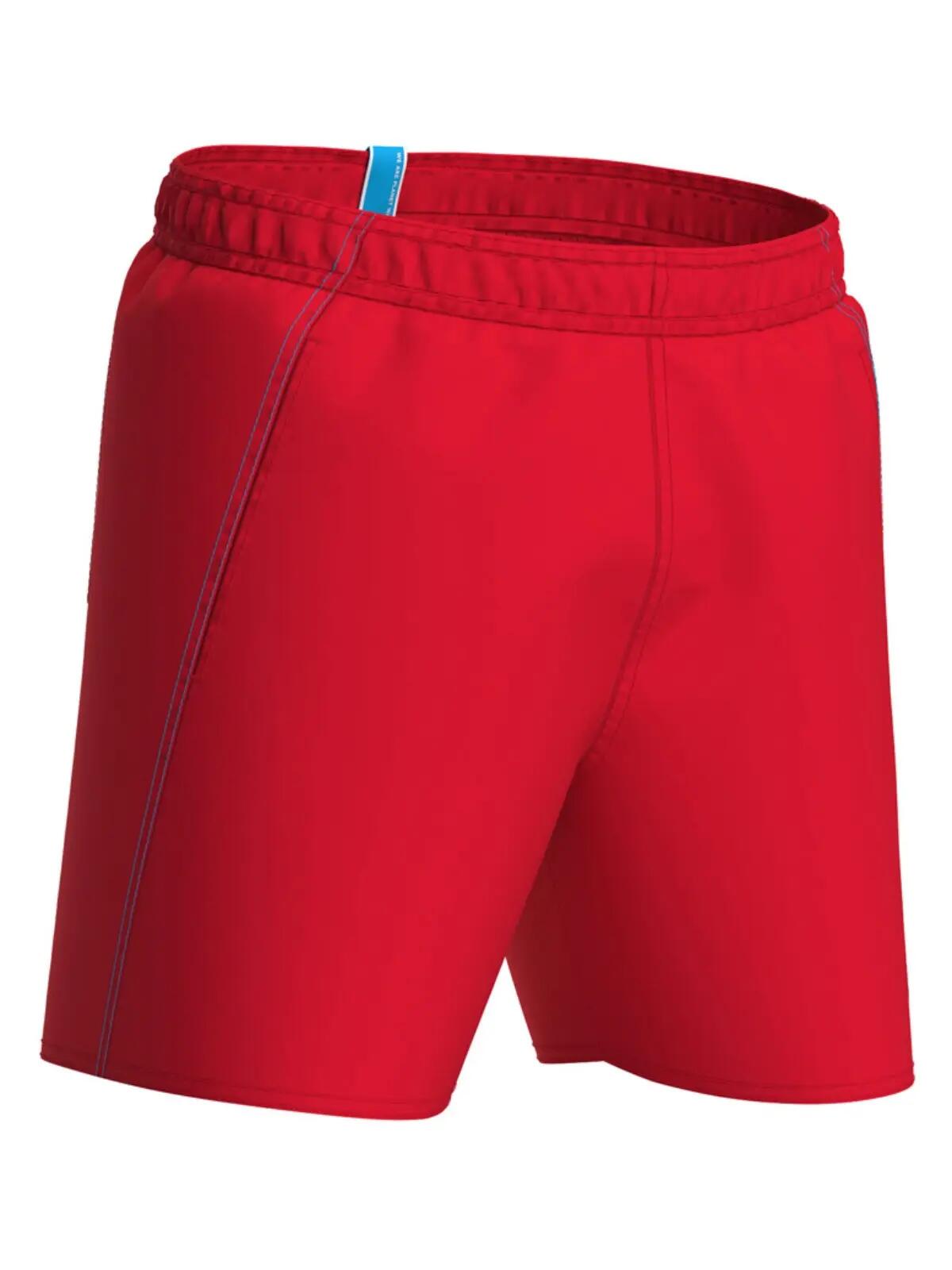 Short de Bain Homme Fundamentals Rouge 3/6