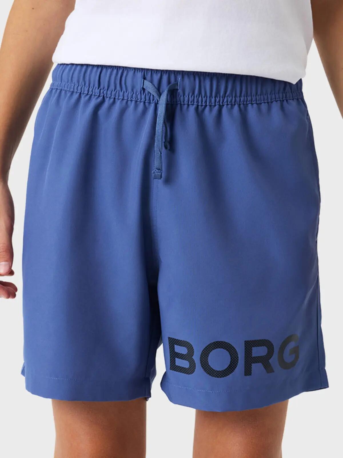 Short de Bain Enfant Björn Borg Logo Bleu III 3/7