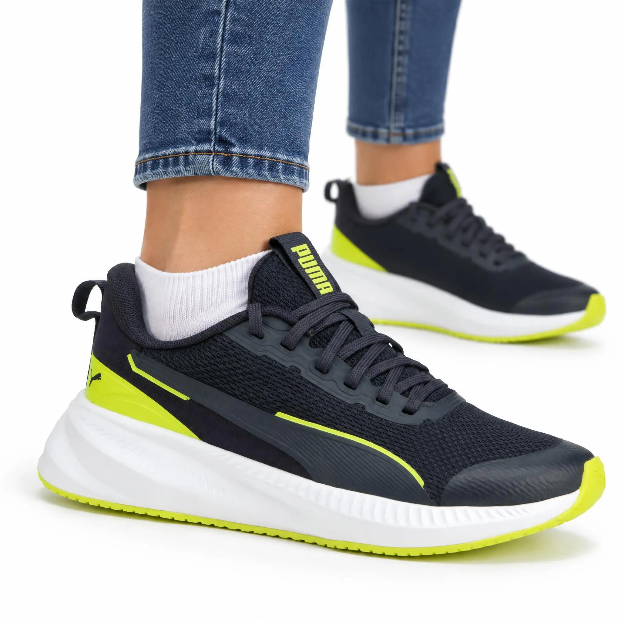 Zapatillas Puma Flyer Lite 3 Jr, Negro, Niños 5/7