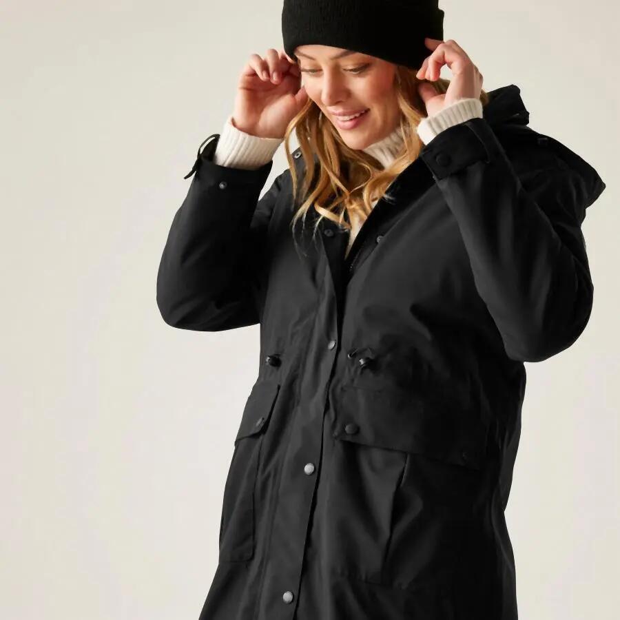 Manteau imperméable à capuche femme Regatta Yannta 6/7