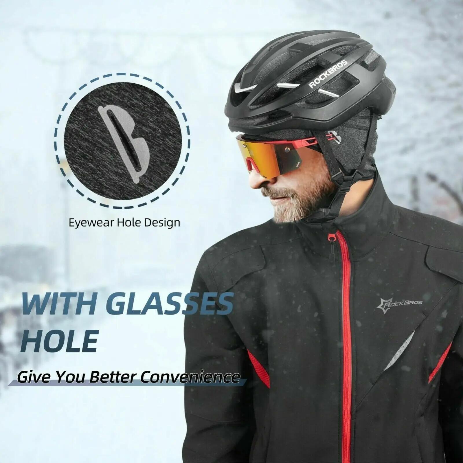 Casquette de cyclisme d'hiver avec visière et couvre-oreilles 3/4