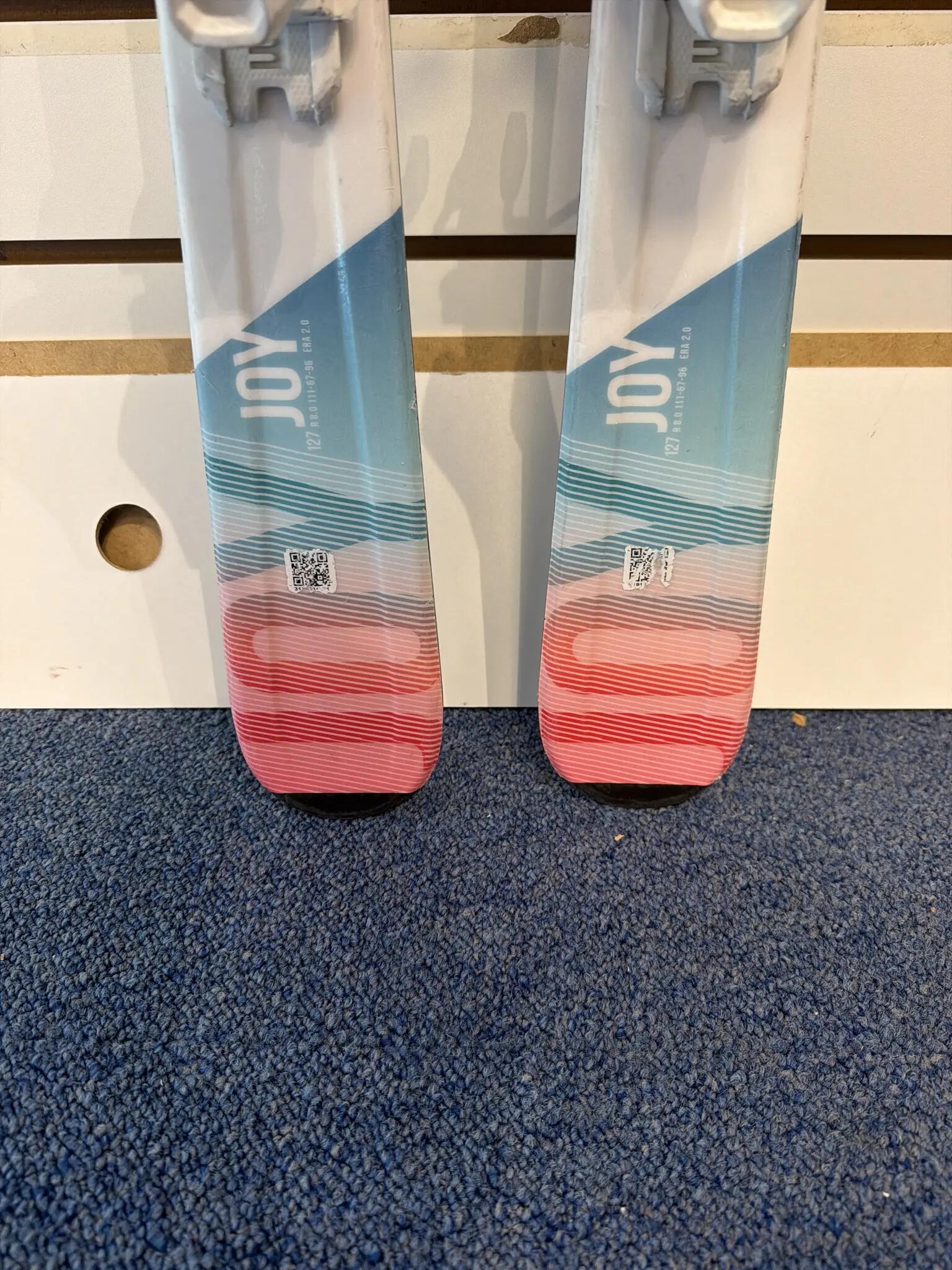 Tweedehands - Ski's Head Joy Easy + JRS 4.5 GW CA - Meisjes Kinder Ski-117 3/6