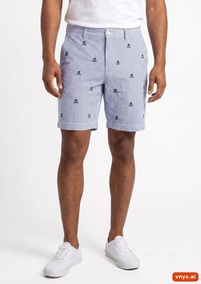 Second life - vintage polo ralph lauren blue/white shorts men w44
