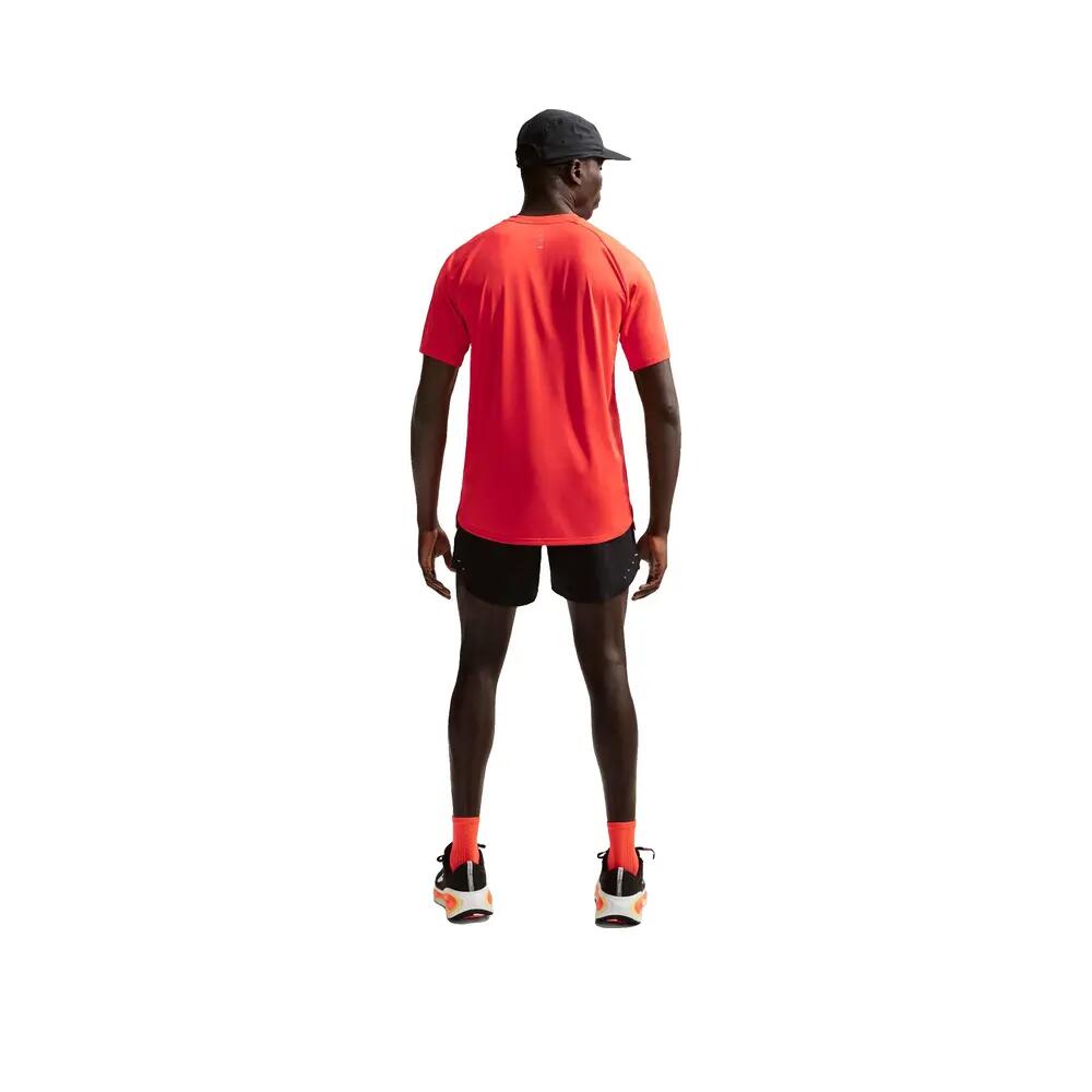 Shorts de carrera Nike Stride Dri-Fit Negro/Plata reflectante 2/4