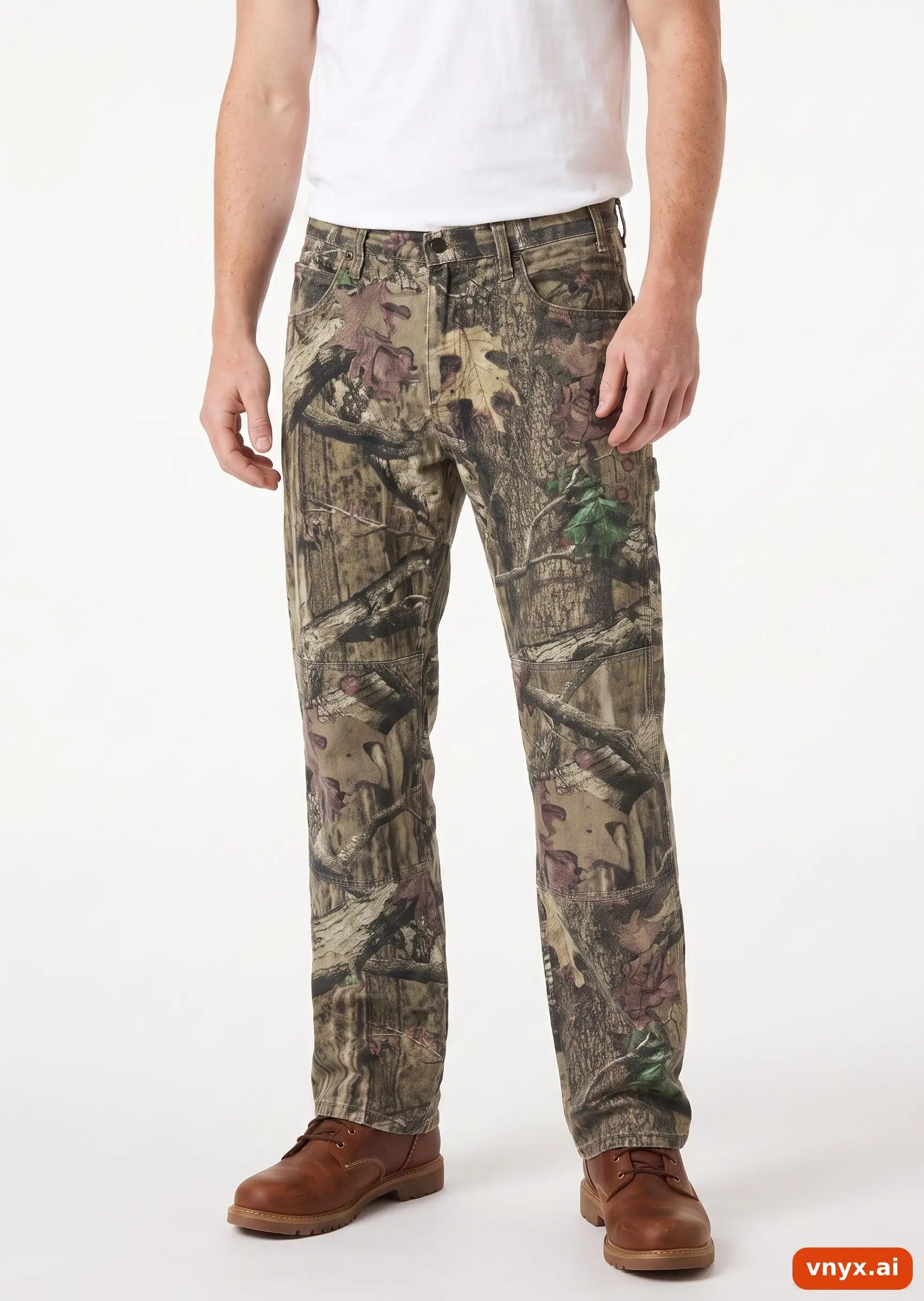 Second Life - Vintage Mossy Oak Camouflage Jeans Men W28 30 5/5